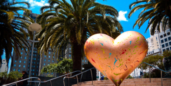 heart sculpture