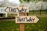 Image of signpost 'this way that way'