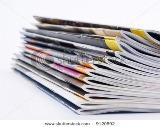 Picture of a stack of magazines