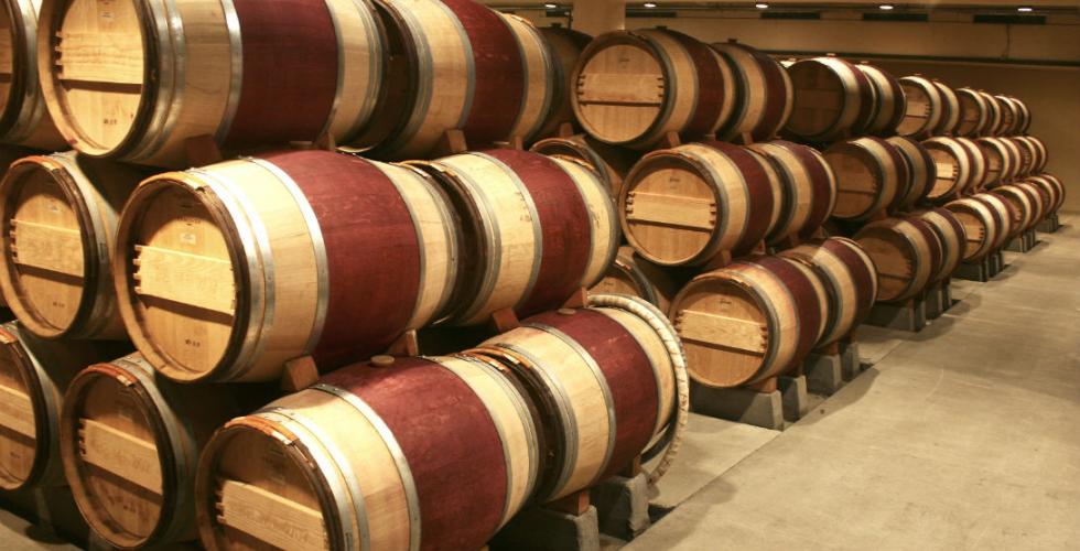 Wine barrels