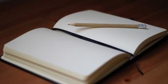 Image of blank diary