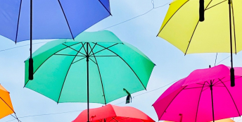 Image of umbrellas