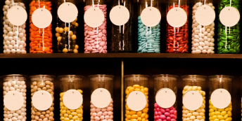 Sweets in a sweet shop