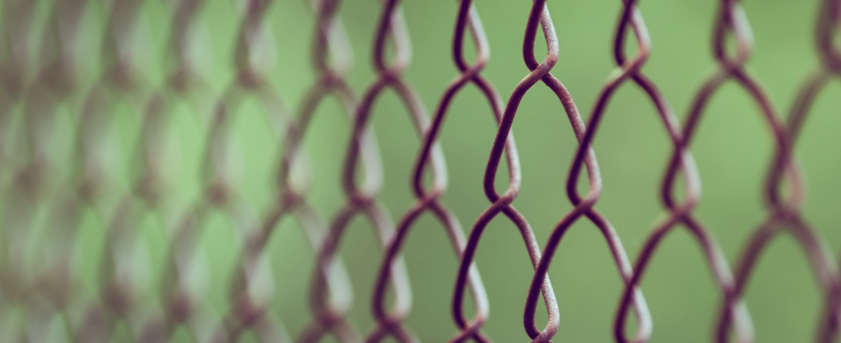 Image of a chain-link fence