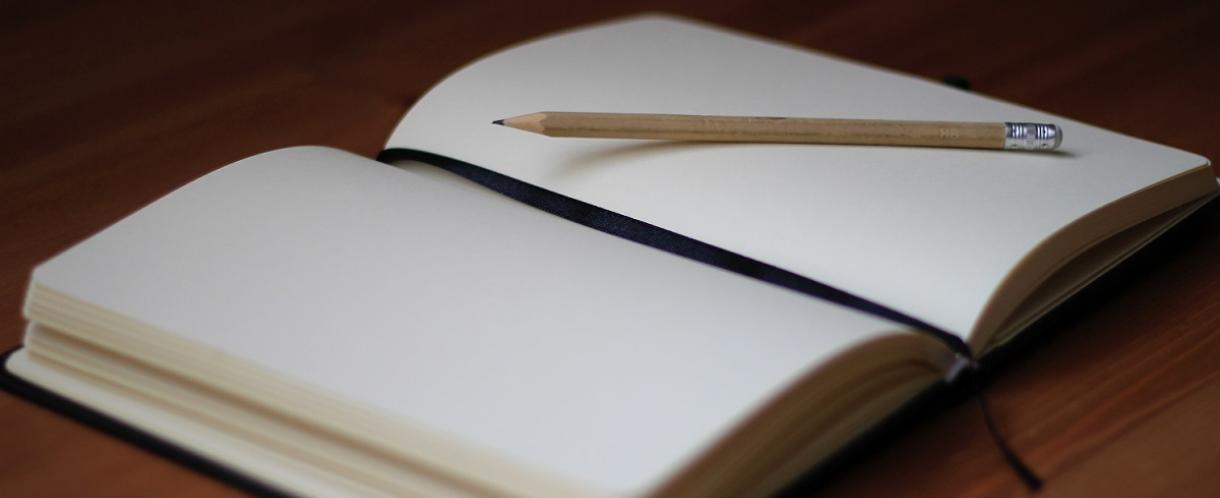 Image of blank diary