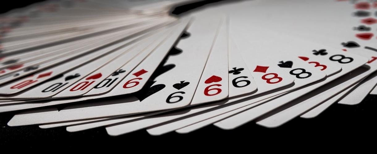 Image of deck of cards fanned out