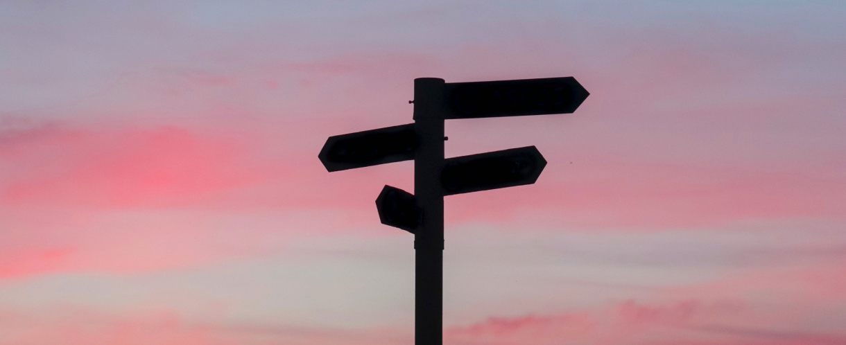 Image of a sign post