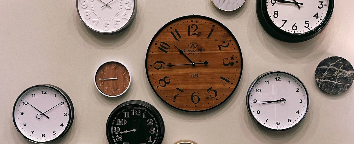 Watching the clock