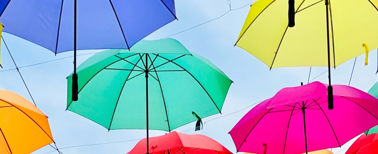 Image of umbrellas