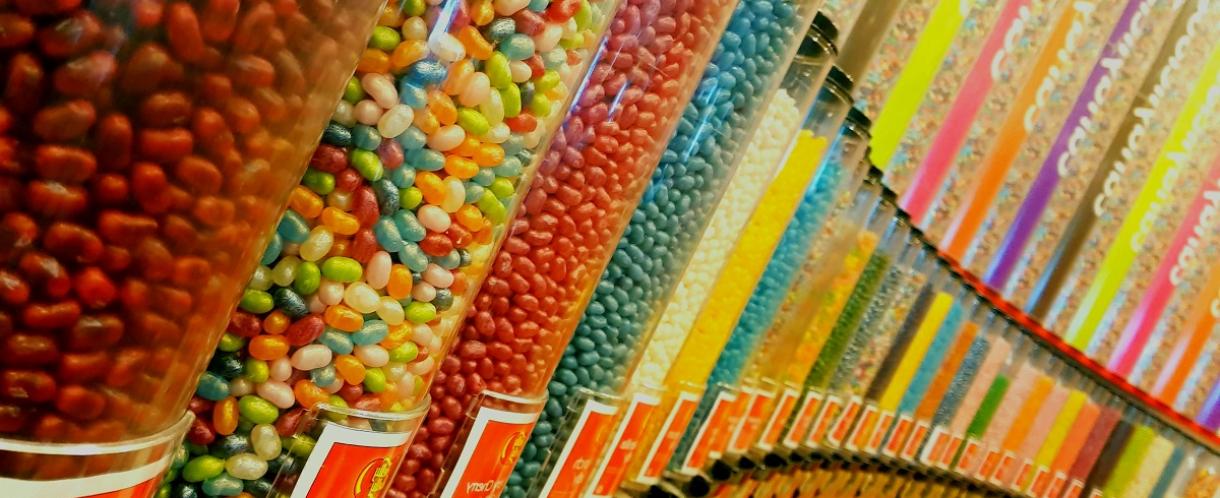 Sweets in a sweet shop